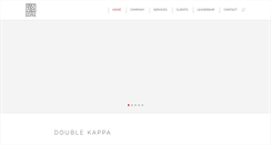 Desktop Screenshot of doublekappa.com