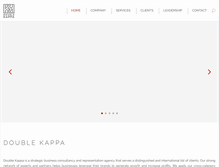 Tablet Screenshot of doublekappa.com